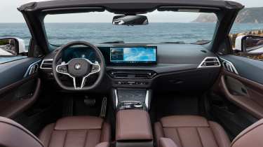 BMW 4-series Convertible front interior