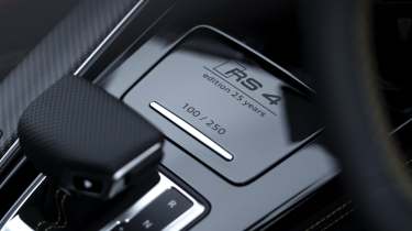 Audi RS4 Edition 25 years interior