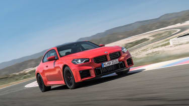 2022 BMW M2 – front angle tracking