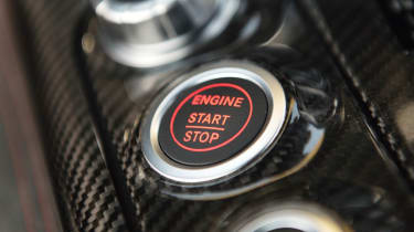 Mercedes SLS AMG Black Series buttons