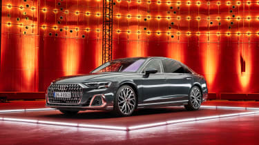 2022 Audi A8 – front hero