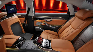 2022 Audi A8 – rear interior