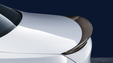 BMW M5 carbon fibre spoiler
