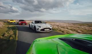Aston Martin Vantage v Mercedes-AMG GT v McLaren Artura v Maserati MC20 