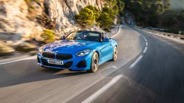 BMW Z4 review front