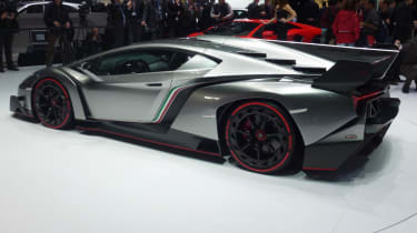 Lamborghini Veneno live at Geneva