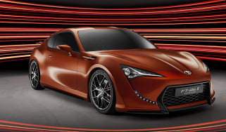 Toyota FT-86 coupe at Frankfurt