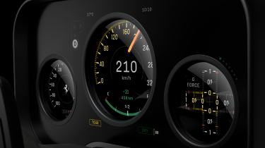 Ferrari Luce interior