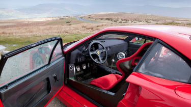 Ferrari F40 interior