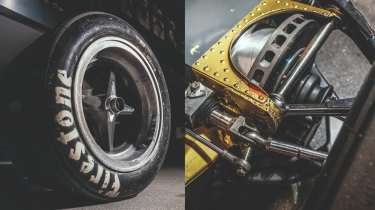 Lotus Type 56B wheel and brake