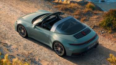 Porsche 911 Carrera 4S Targa rear