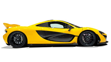 McLaren P1 side profile