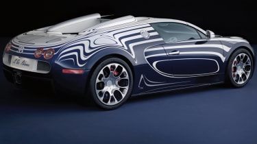 Bugatti Veyron Grand Sport L&#039;Or Blanc