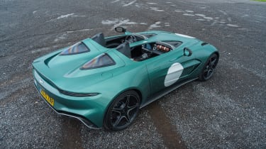 Aston Martin V12 Speedster review – rear static