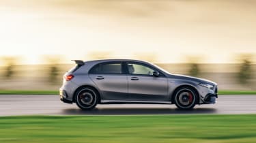 Mercedes-AMG A45 S side