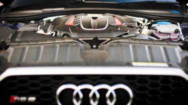 Audi RS6 engine bay