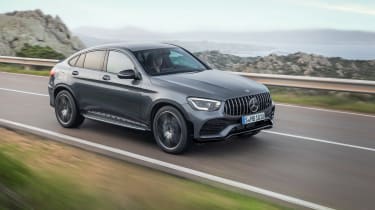 2019 Mercedes-AMG GLC 43 coupe front