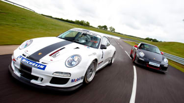 Porsche 911 GT3 Cup racing car