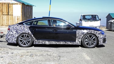Audi A5 Sportback spy - side