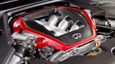 Infiniti Q50 Eau Rouge - Nissan GT-R engine