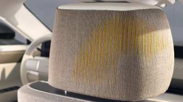 Jaguar Type 01 official reveal - headrest