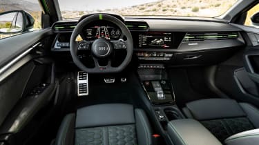 Audi RS3 2021 saloon – interior