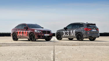 BMW X3 M and X4 M prototypes - pair