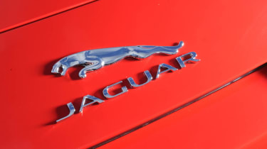 Jaguar F-type Roadster badge