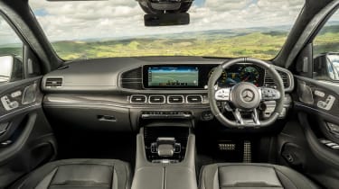 Mercedes-AMG GLE63 S 2021 review – cabin