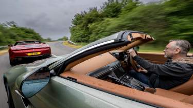 Ferrari Roma Spider v Aston Martin Vantage Roadster
