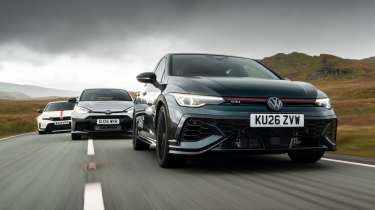 Volkswagen Golf GTI Edition 50, Toyota GR Yaris Aero Performance, Honda Civic Type R