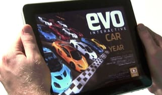 evo magazine iPad edition