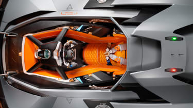 Lamborghini Egoista interior