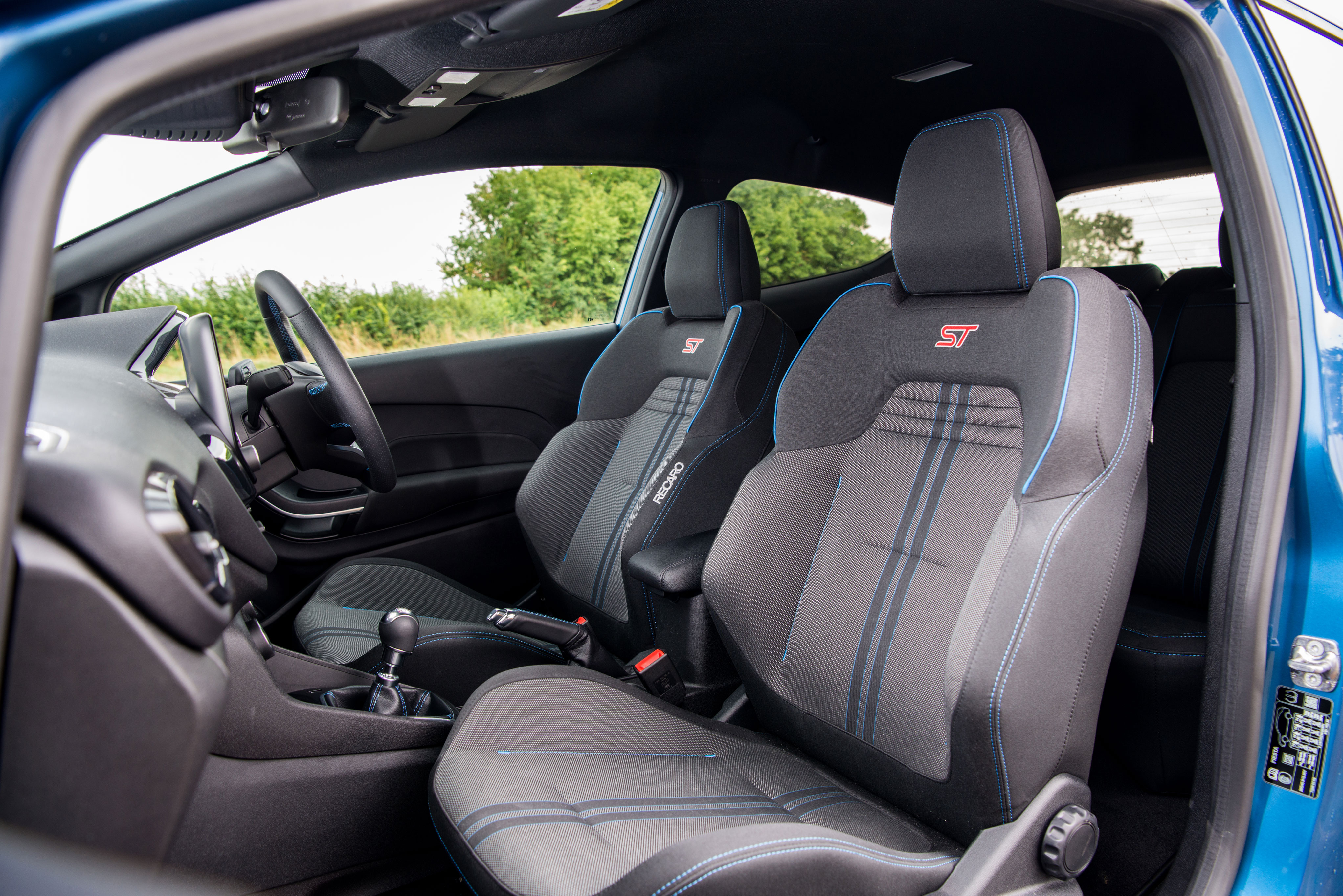 FORD FIESTA ST RECARO TAILORED SINGLE SEAT COVER IN BLACK 2022 ON 162 