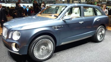 Geneva motor show Bentley EXP9F
