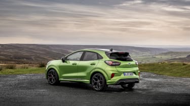 Ford Puma ST 2021 review – rear static