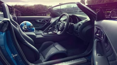 Jaguar F-type Project 7 interior dashboard