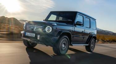 Mercedes G500 – front