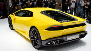 Lamborghini Huracan at the Geneva motor show