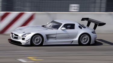 Mercedes-Benz SLS AMG GT3 racing car