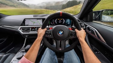 BMW M4 CSL – driver