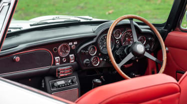 Aston Martin DB6 EV interior