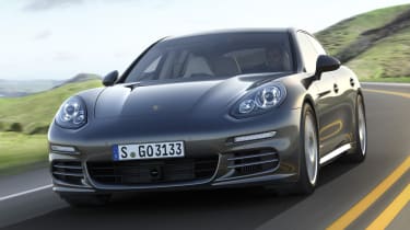 New Porsche Panamera 4S front view