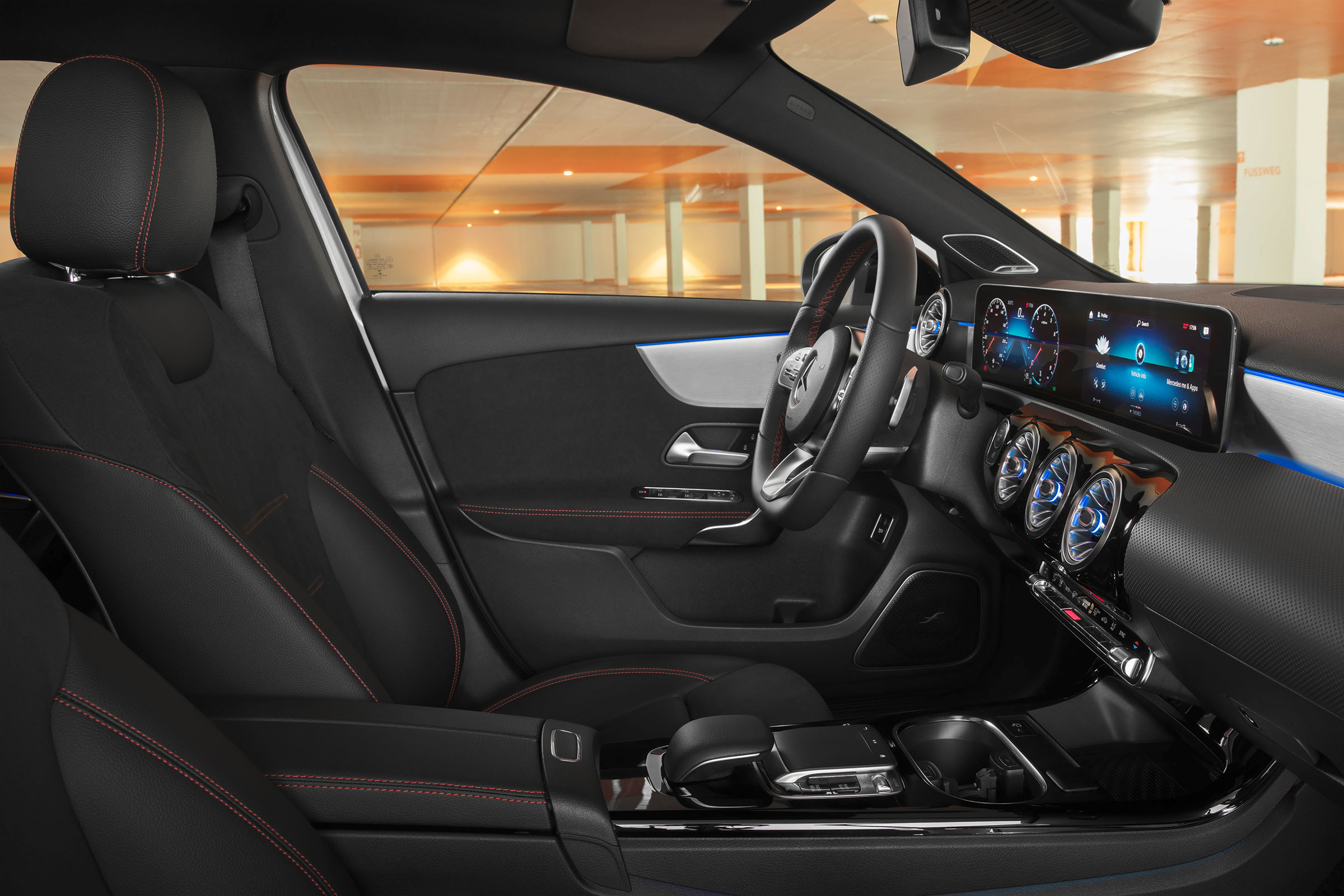 New Mercedes Benz A Class Saloon Revealed Pictures Evo