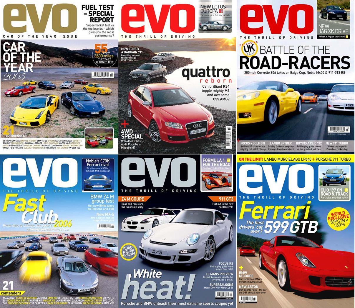 Evo Back Issues Evo