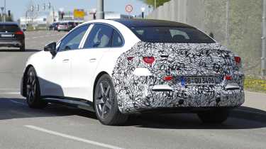 2027 Mercedes-Benz C-class electric test mule