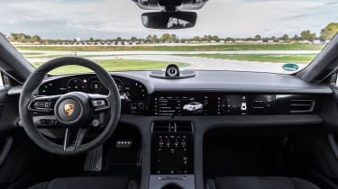 Porsche Taycan GTS 2022 review – dash