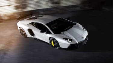 Novitec Lamborghini Aventador white sideways