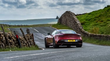 Aston Martin DBS 2022 review – rear slide