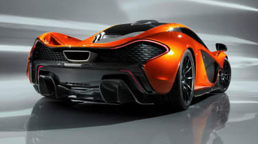 McLaren P1 supercar 2012 Paris motor show